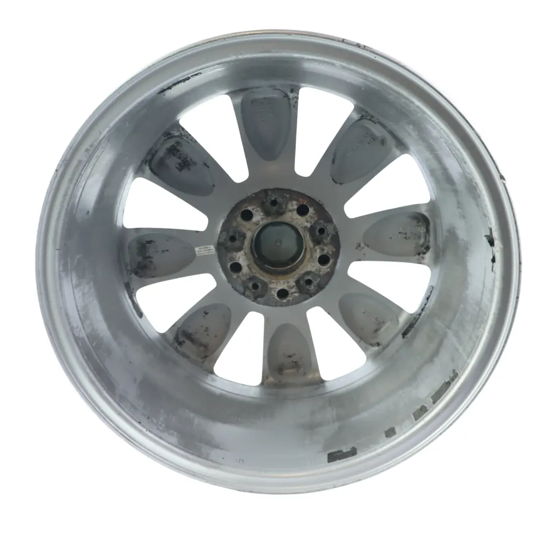 Alloy Rim 18" ET:52 7,5J Turbo Fan 126 to Mini Cooper R60 R61 Silver Wheel with Part number 9803724 Mini Cooper R60 R61 Silver Wheel Alloy Rim 18" ET:52 7,5J Turbo Fan 126 - SKU 9803724-1 - Part number 9803724
