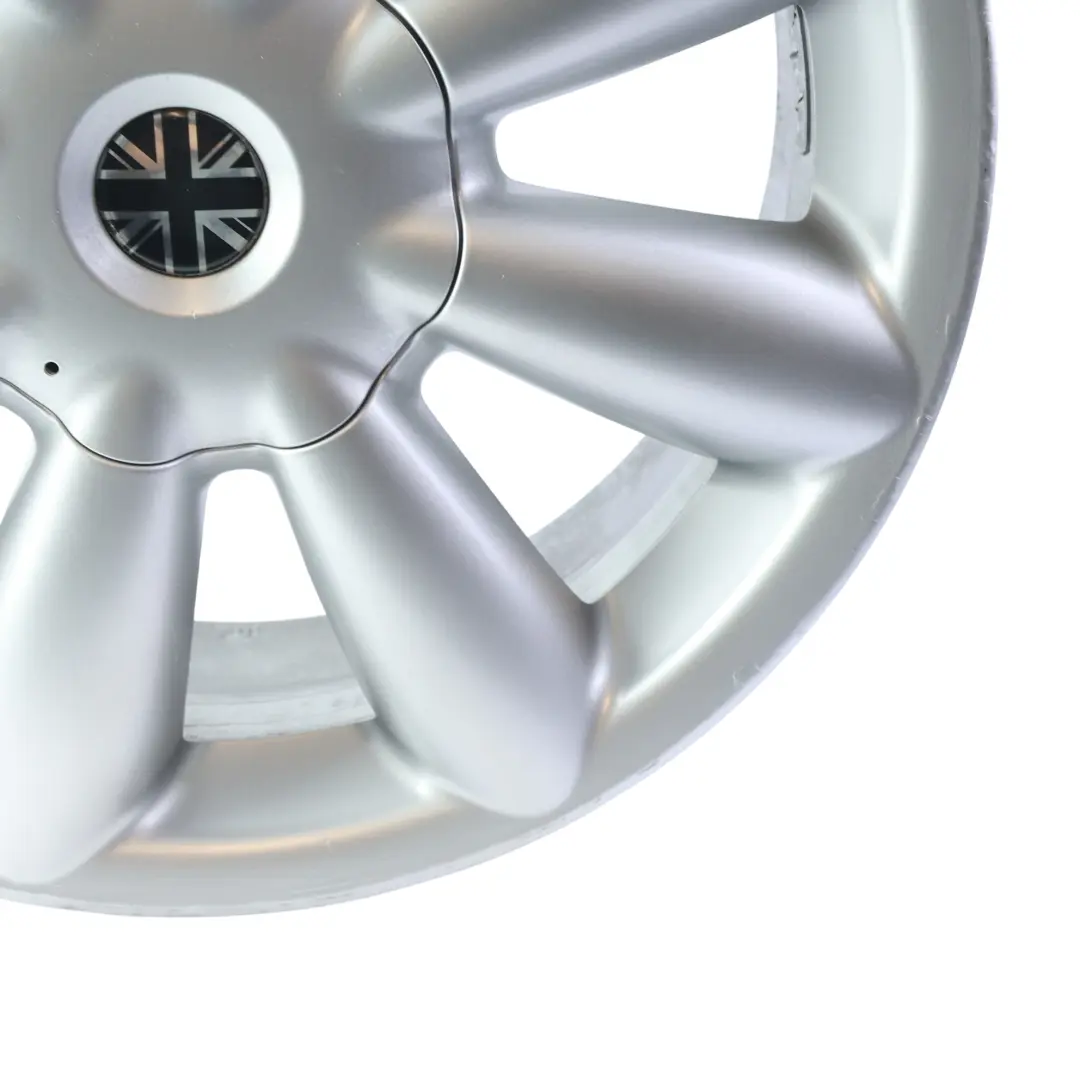 Mini R60 R61 Llanta De aleacion plateada 18" ET:52 7,5J Turbo Fan 126 - SKU 9803724-1 - Número de pieza 9803724