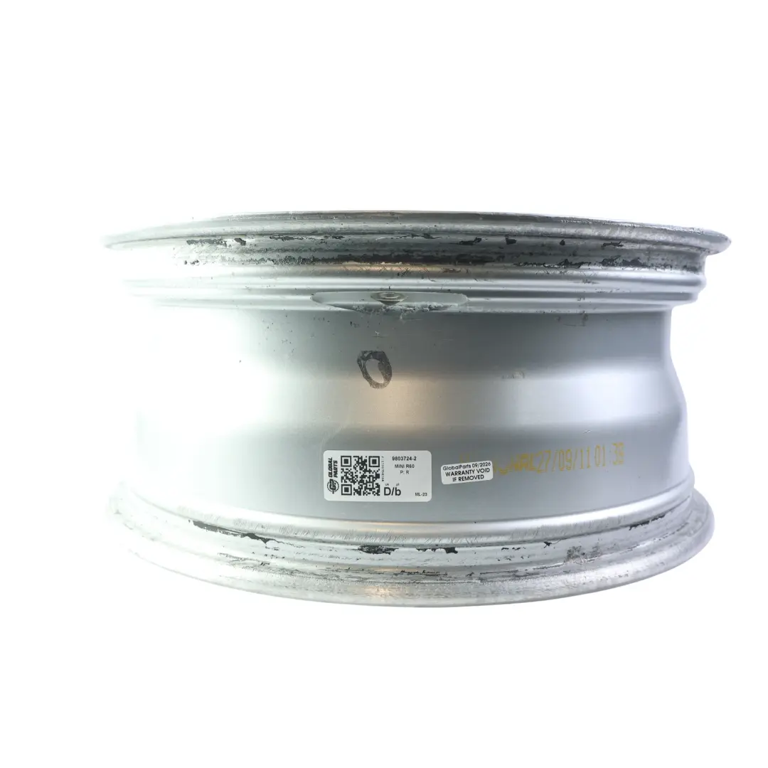 Silber Alu Felge Alufelge 18" ET:52 7,5J Turbo Fan 126 für Mini Cooper R60 R61 mit Teilenummer 9803724 Mini Cooper R60 R61 Silber Alu Felge Alufelge 18" ET:52 7,5J Turbo Fan 126 - SKU 9803724-2 - Teilenummer 9803724