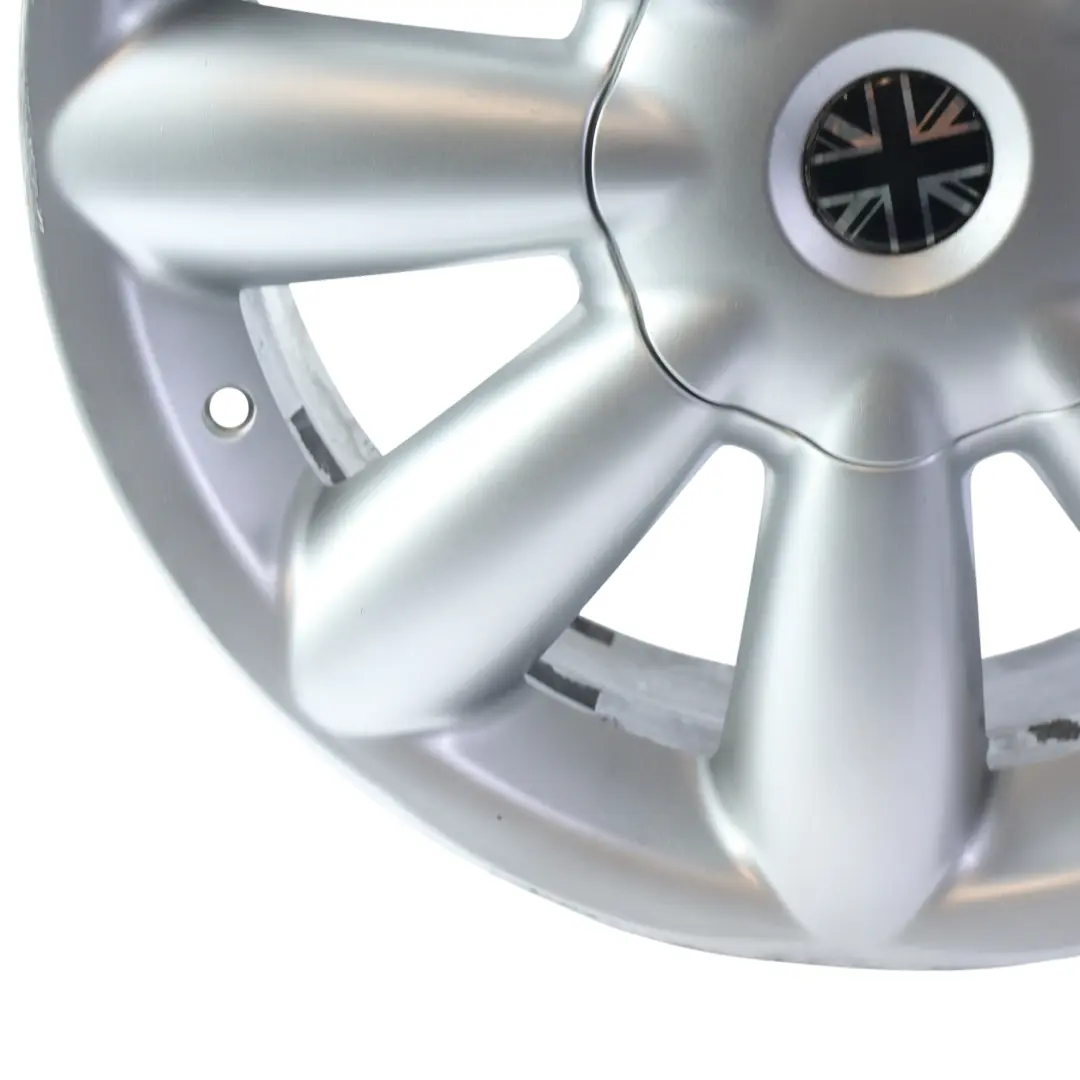 Argento Cerchio In Lega 18" Et:52 7,5J Turbo Fan 126 per Mini Cooper R60 R61 con numero di parte 9803724 Mini Cooper R60 R61 Argento Cerchio In Lega 18" Et:52 7,5J Turbo Fan 126 - SKU 9803724-2 - Numero di parte 9803724