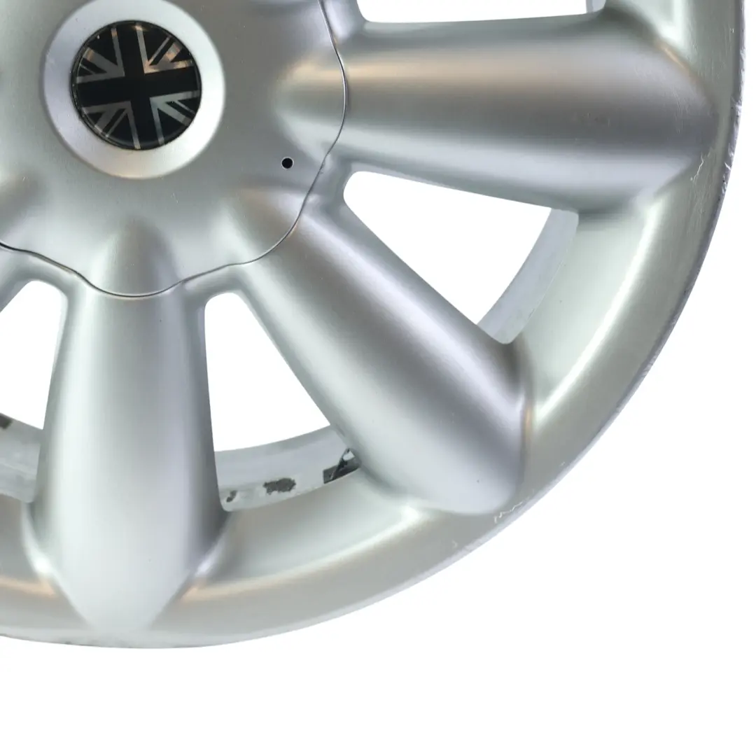 Mini Cooper R60 R61 Silber Alu Felge Alufelge 18" ET:52 7,5J Turbo Fan 126 - SKU 9803724-2 - Teilenummer 9803724