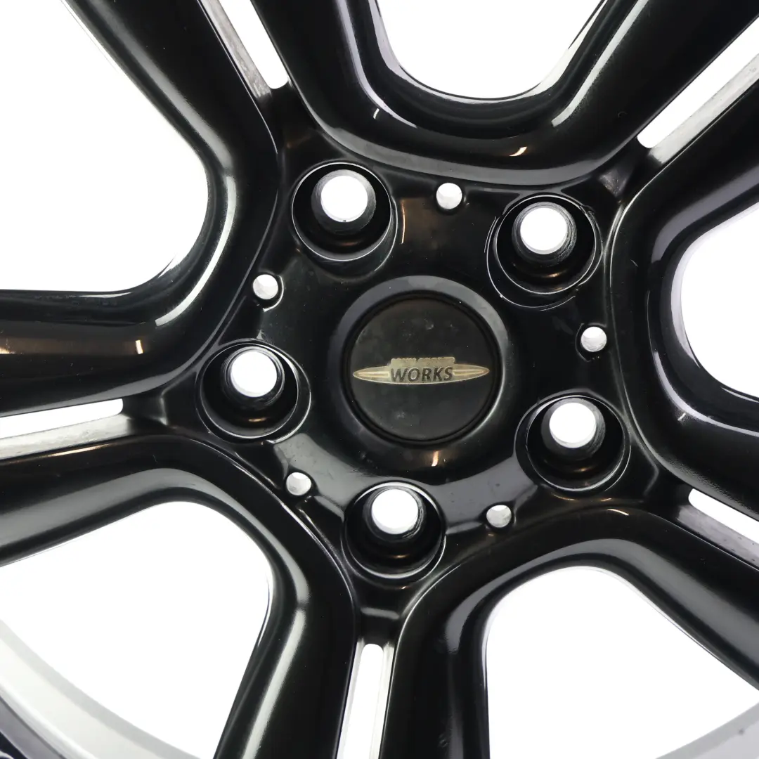 Mini Cooper R60 R61 Black Wheel Alloy Rim 18" ET:52 7,5J 5-Star Double Spoke 127 - SKU 9803727-2 - Part number 9803727