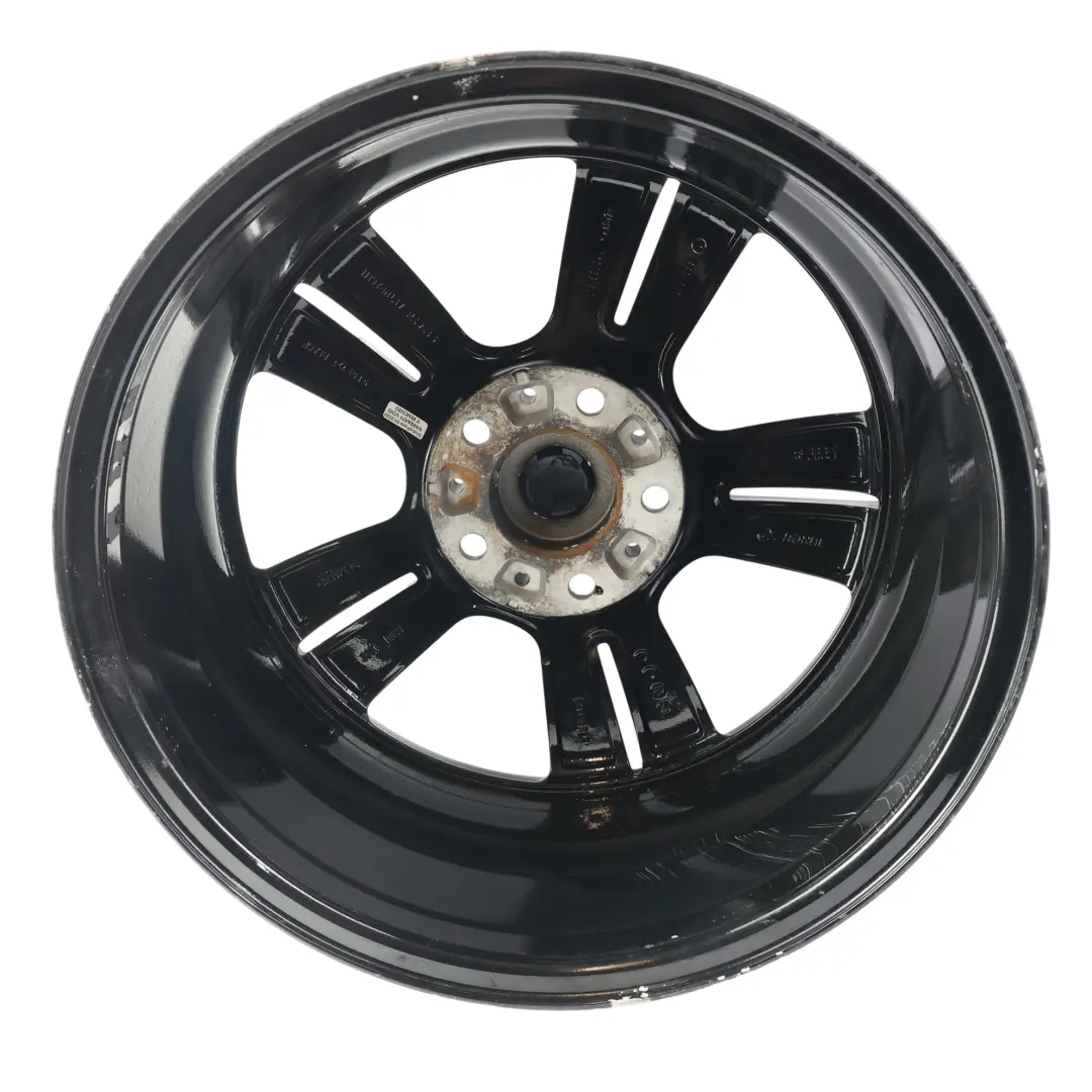 Schwarz Alufelge 18" ET:52 7,5J 5-Stern Doppelspeiche 127 für Mini Cooper R60 R61 mit Teilenummer 9803727 Mini Cooper R60 R61 Schwarz Alufelge 18" ET:52 7,5J 5-Stern Doppelspeiche 127 - SKU 9803727-2 - Teilenummer 9803727