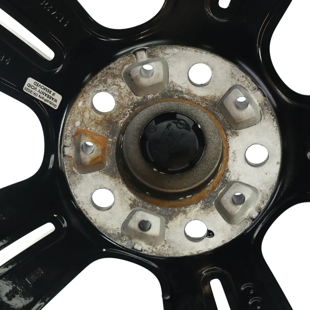 Mini Cooper R60 R61 Black Wheel Alloy Rim 18" ET:52 7,5J 5-Star Double Spoke 127 - SKU 9803727-2 - Part number 9803727