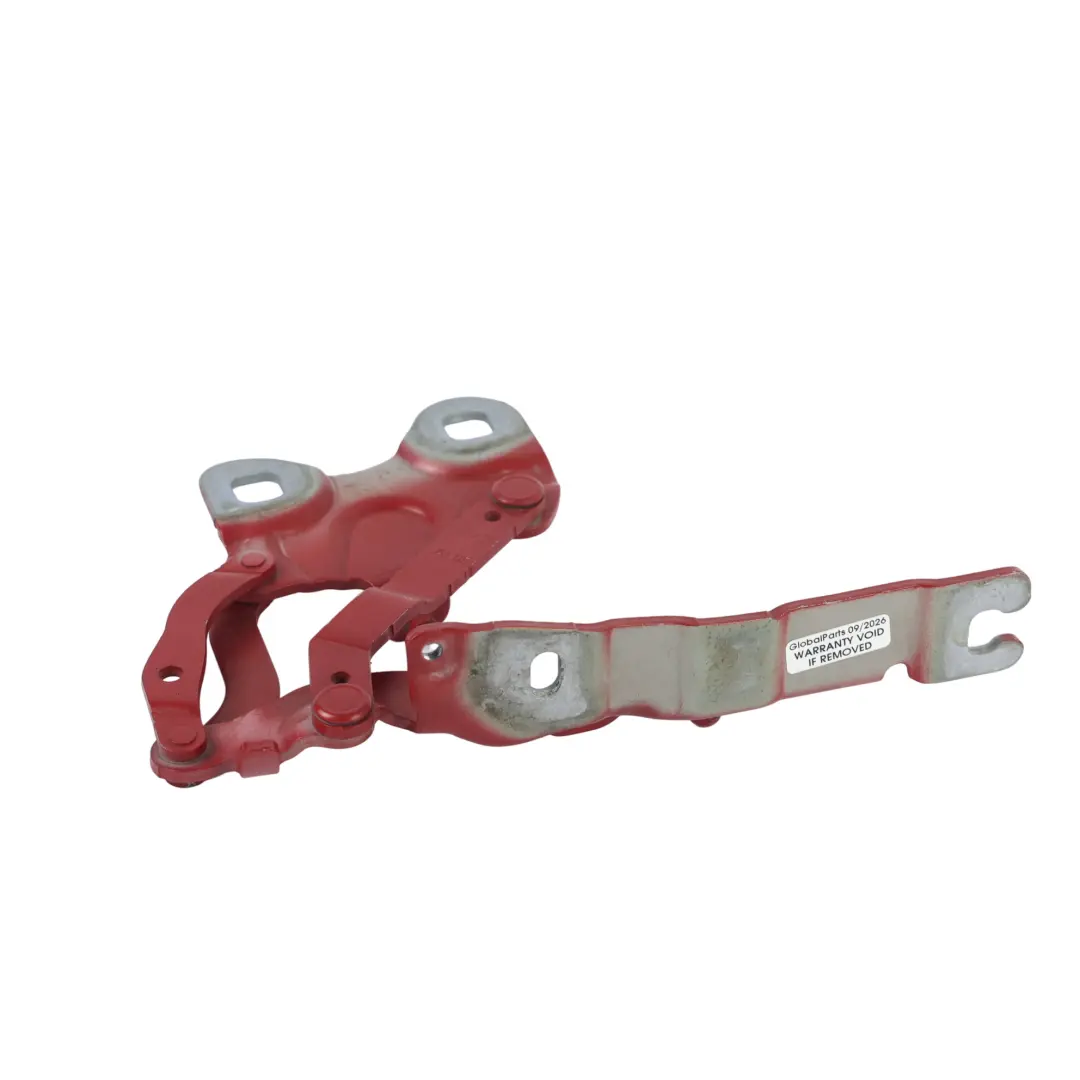 Right O/S Engine Hood Hinge Bonnet Blazing Red Metallic B63 to Mini Countryman R60 with Part number 9805938 Mini Countryman R60 Right O/S Engine Hood Hinge Bonnet Blazing Red Metallic B63 - SKU 9805938-BRM - Part number 9805938