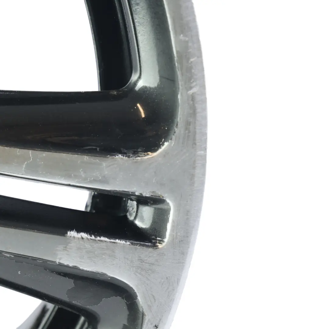 Alloy Rim 18" 7,5J Twin Spoke Black to Mini Cooper R60 R61 Wheel with Part number 9808516 Mini Cooper R60 R61 Wheel Alloy Rim 18" 7,5J Twin Spoke Black - SKU 9808516-2 - Part number 9808516