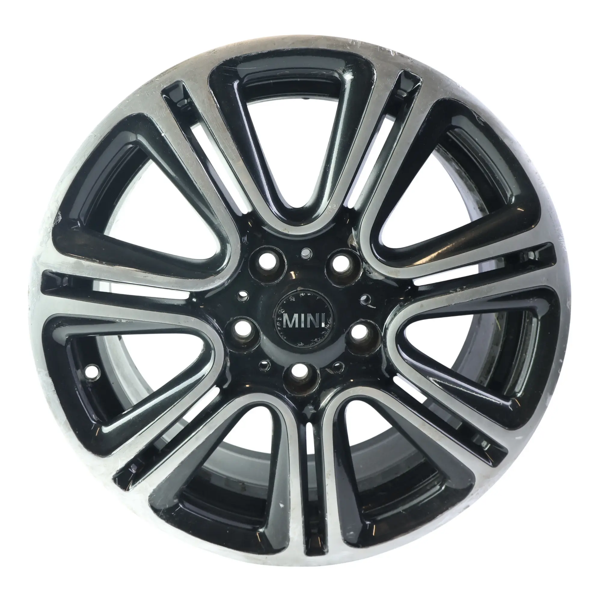 Mini Cooper R60 R61 Wheel Alloy Rim 18" 7,5J ET:52 Twin Spoke Black 9808516