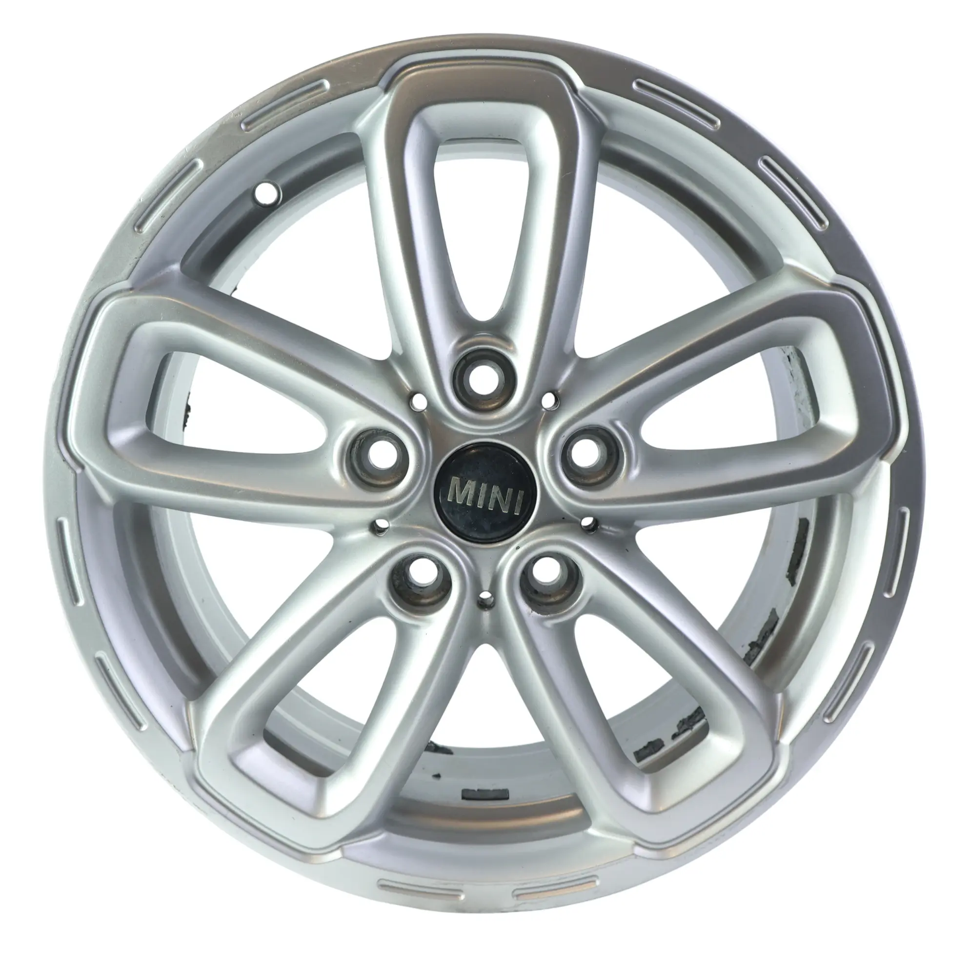 Mini R60 R61 Llanta Aleacion Plateado 17 "7J ET:50 Triangulo Radios 141 9811730