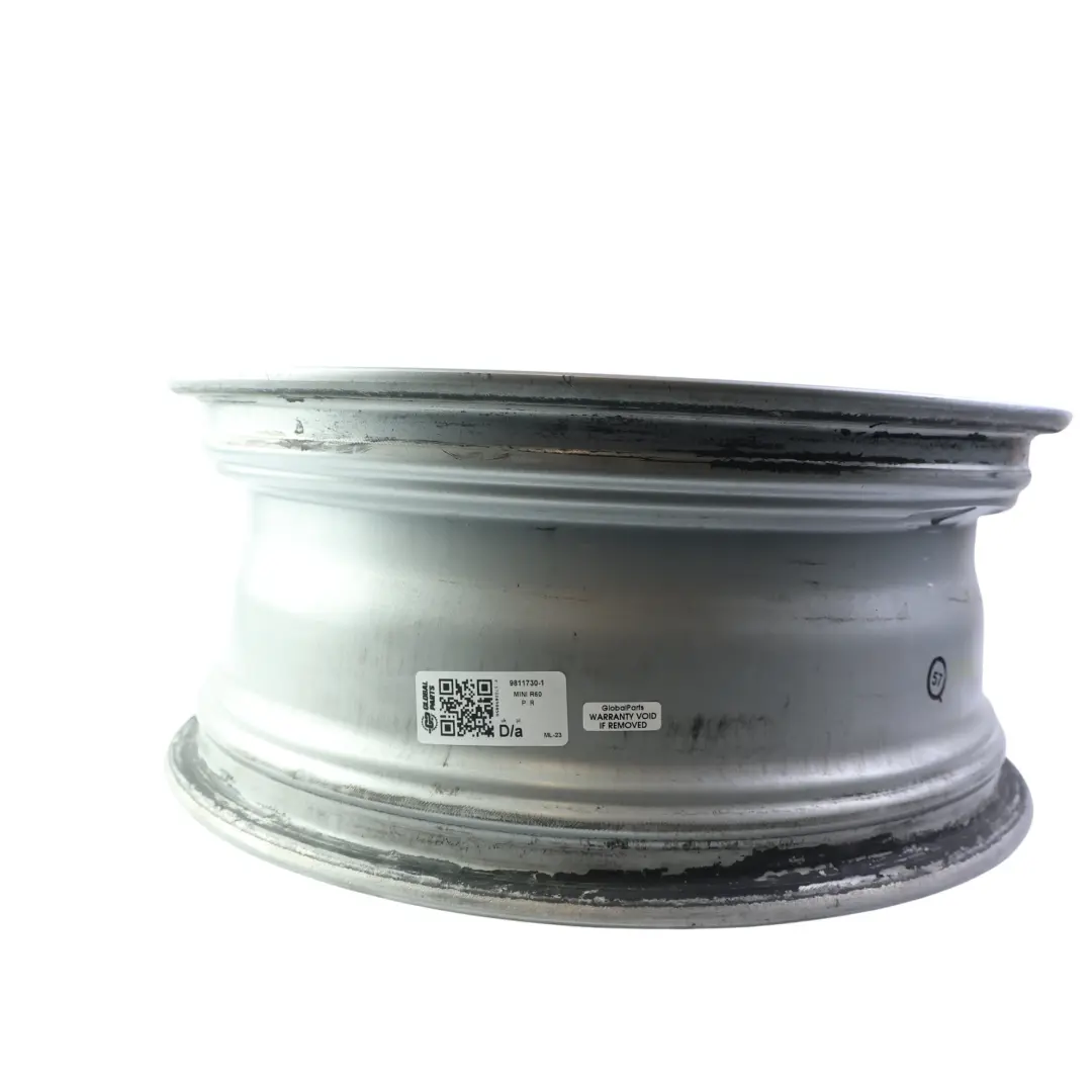 Silber Alufelge Alu Felge 17" 7J ET:50 5-Star Triangle Spoke 141 für Mini R60 R61 mit Teilenummer 9811730 Mini R60 R61 Silber Alufelge Alu Felge 17" 7J ET:50 5-Star Triangle Spoke 141 - SKU 9811730-1 - Teilenummer 9811730