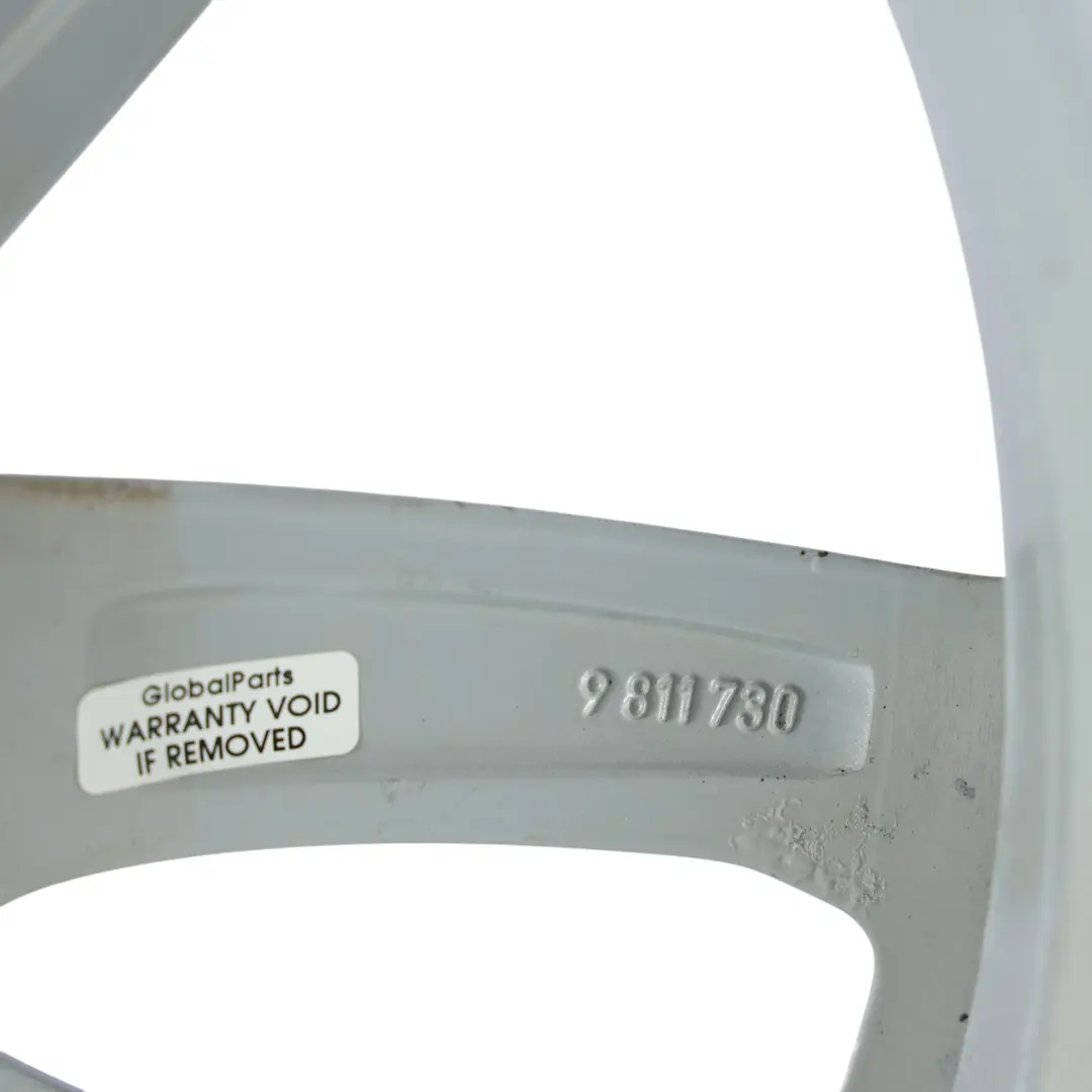 Mini R60 R61 Llanta Aleacion Plateado 17 "7J ET:50 Triangulo Radios 141 - SKU 9811730-1 - Número de pieza 9811730