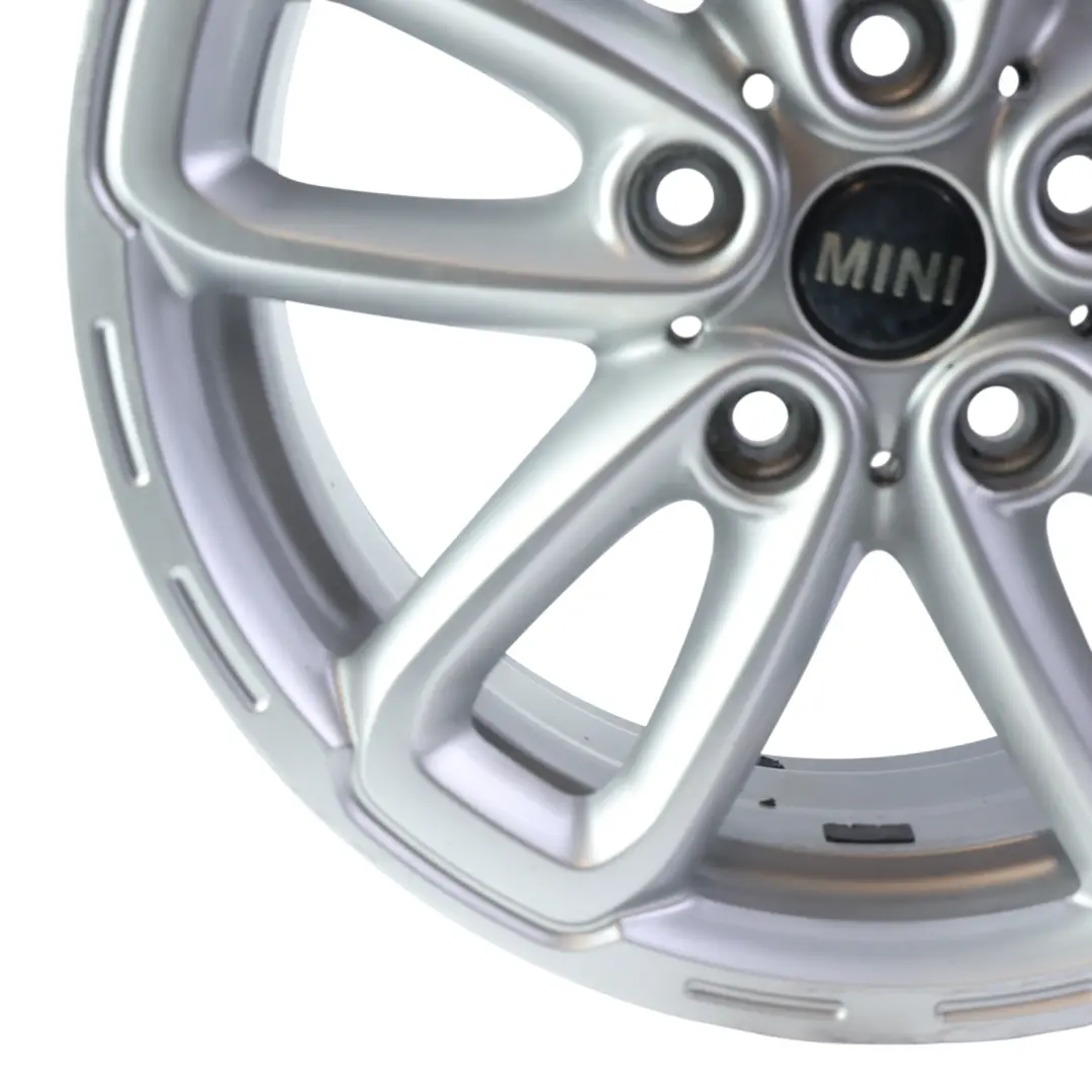 Mini R60 R61 Llanta Aleacion Plateado 17 "7J ET:50 Triangulo Radios 141 - SKU 9811730-1 - Número de pieza 9811730