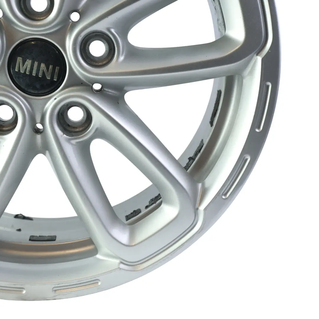Mini R60 R61 Llanta Aleacion Plateado 17 "7J ET:50 Triangulo Radios 141 - SKU 9811730-1 - Número de pieza 9811730