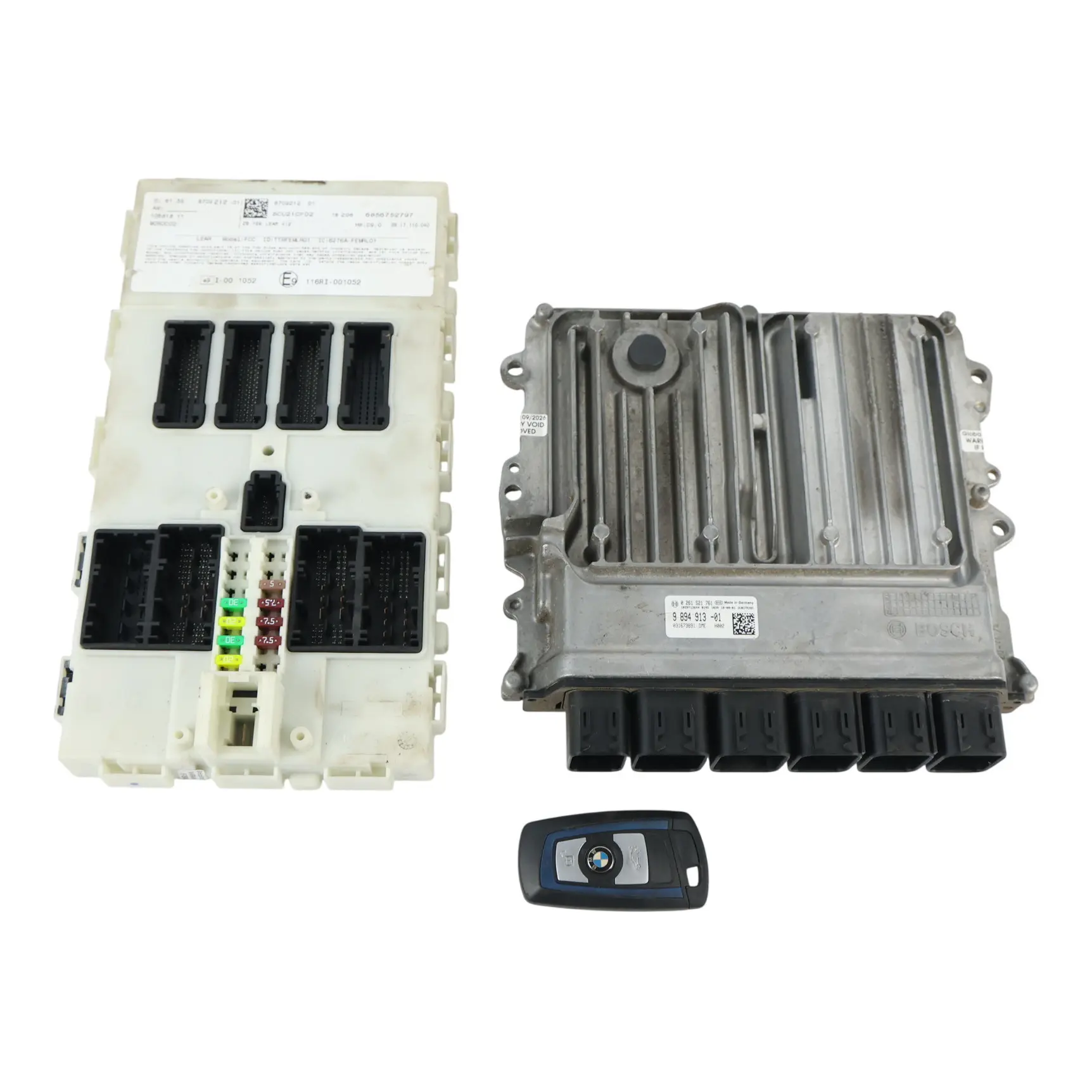 BMW F20 F21 LCI F22 M140i M240i B58 340HP Engine ECU Kit DME 9894913 FEM + Key