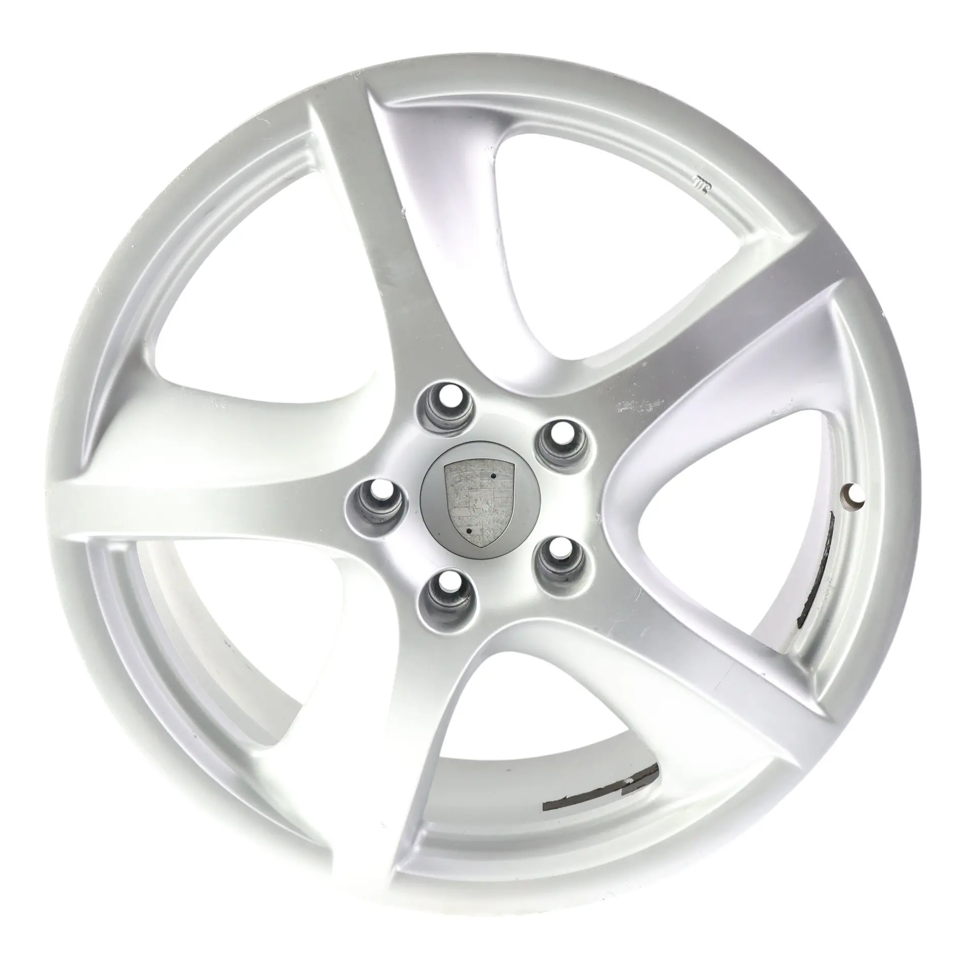 Porsche 911 996 Alloy Wheel Rim Silver 18" 11J ET:63 Hollow Spoke 99636214251