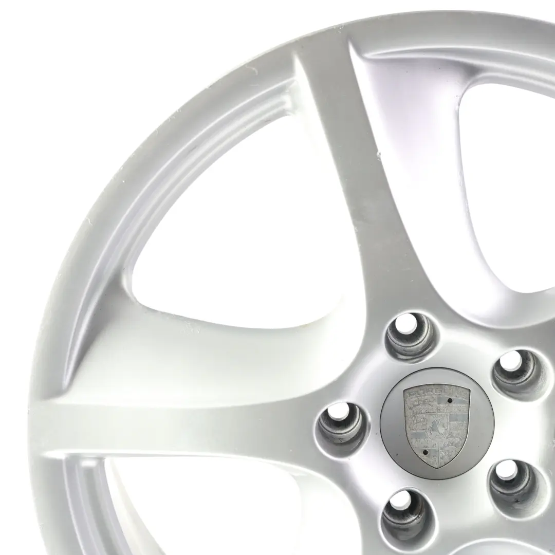 Porsche 911 996 Alloy Wheel Rim Silver 18" 11J ET:63 Hollow Spoke - SKU 99636214251-1 - Part number 99636214251