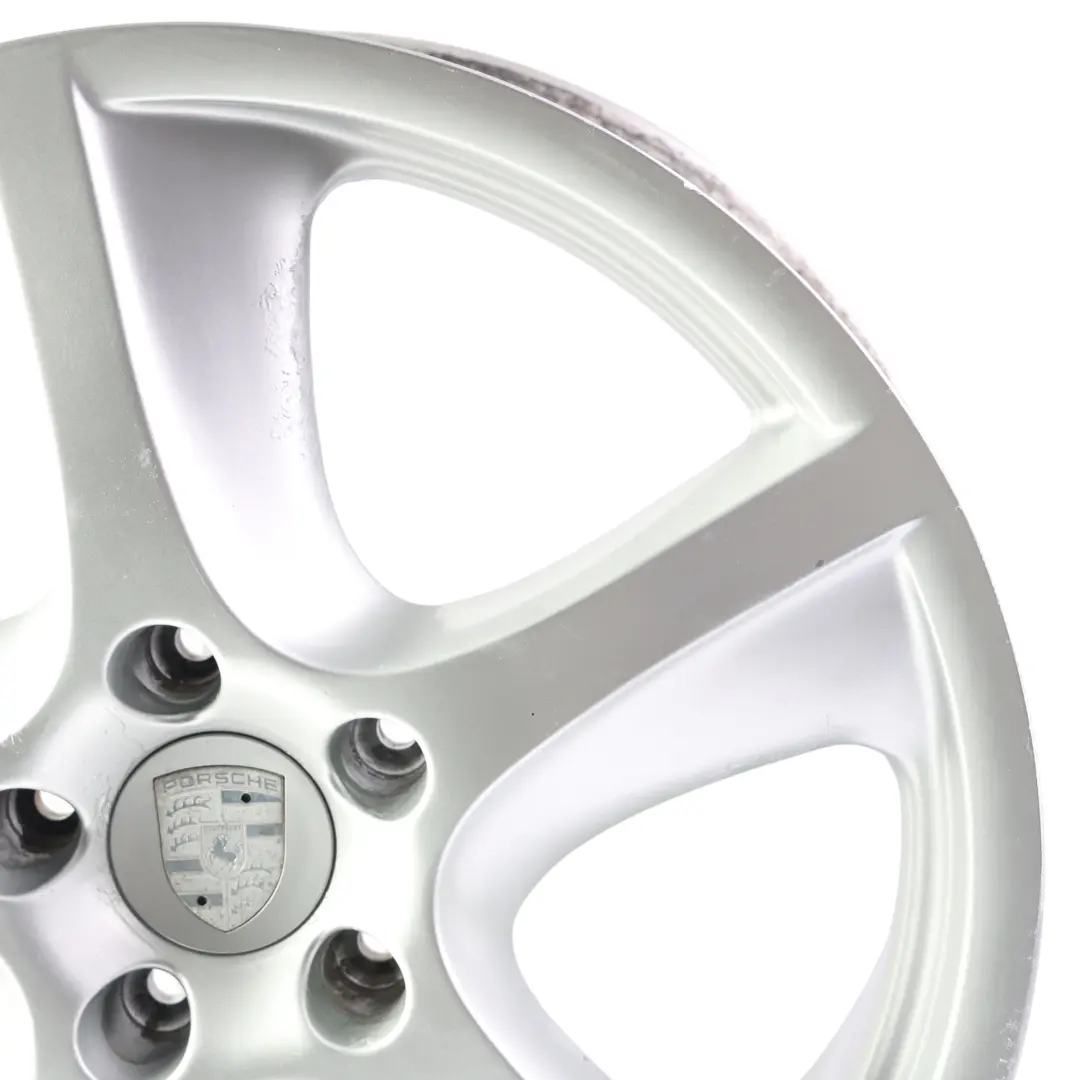 Alloy Wheel Rim Silver 18" 11J ET:63 Hollow Spoke to Porsche 911 996 with Part number 99636214251 Porsche 911 996 Alloy Wheel Rim Silver 18" 11J ET:63 Hollow Spoke - SKU 99636214251-2 - Part number 99636214251
