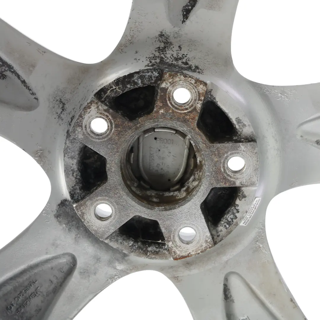 Porsche 911 996 Alloy Wheel Rim Silver 18" 11J ET:63 Hollow Spoke - SKU 99636214251-2 - Part number 99636214251