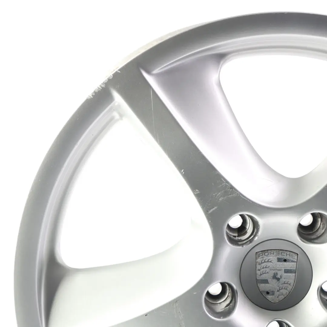 Porsche 911 996 Alloy Wheel Rim Silver 20" 11J ET:63 Hollow Spoke - SKU 99636214251-3 - Part number 99636214251