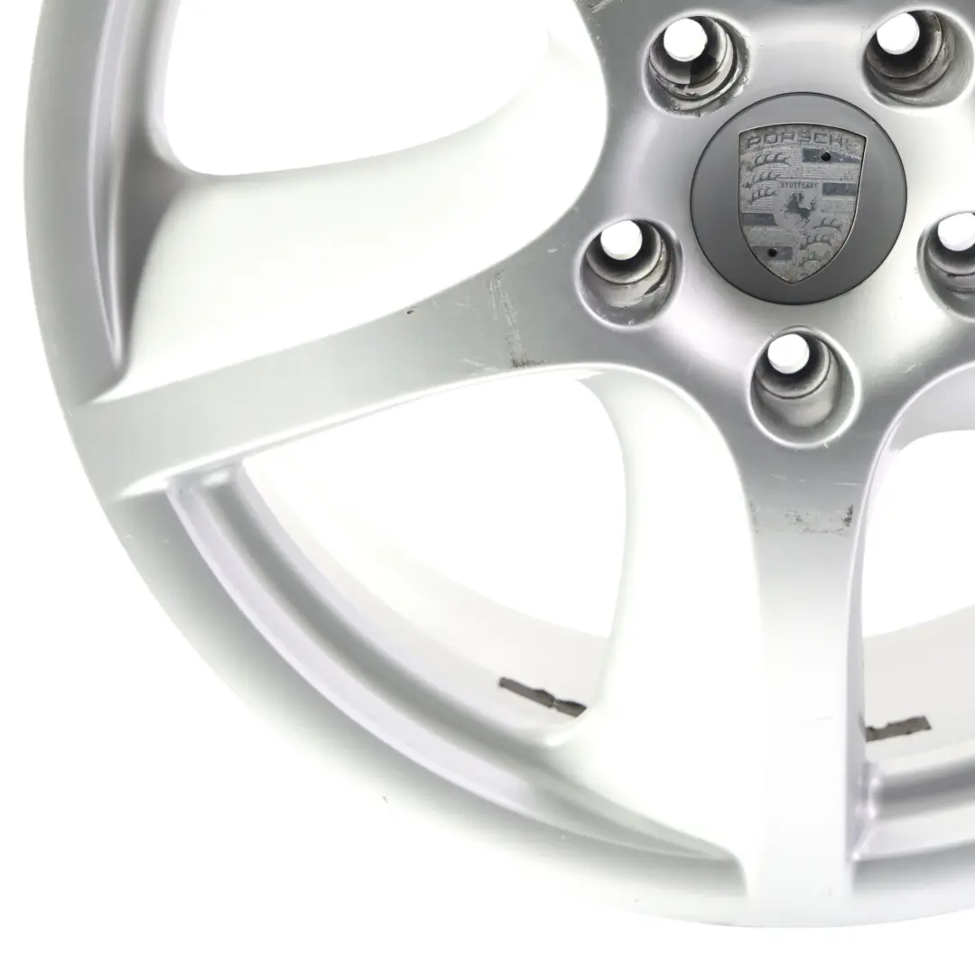 Porsche 911 996 Alloy Wheel Rim Silver 18" 11J ET:63 Hollow Spoke - SKU 99636214251-3 - Part number 99636214251