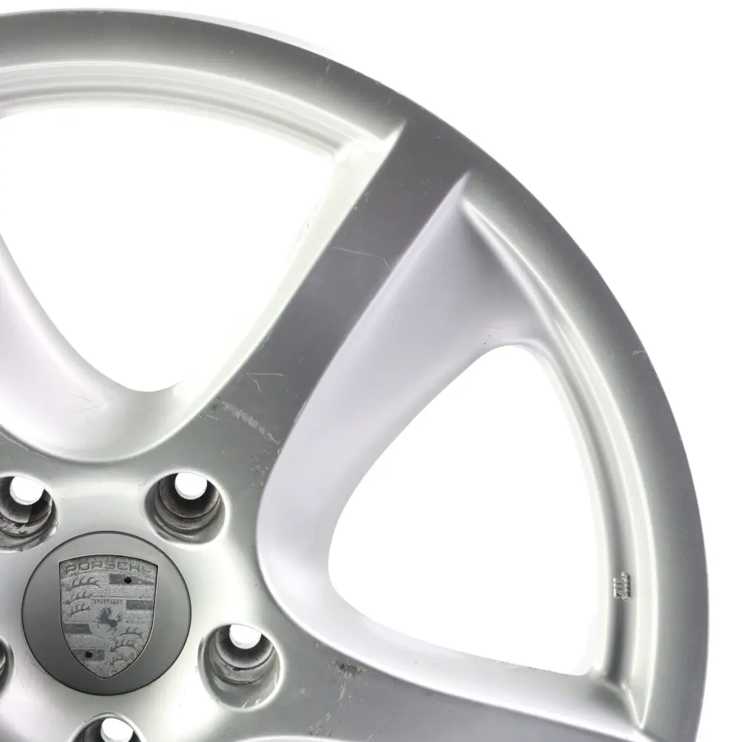 Porsche 911 996 Alloy Wheel Rim Silver 18" 11J ET:63 Hollow Spoke - SKU 99636214251-3 - Part number 99636214251