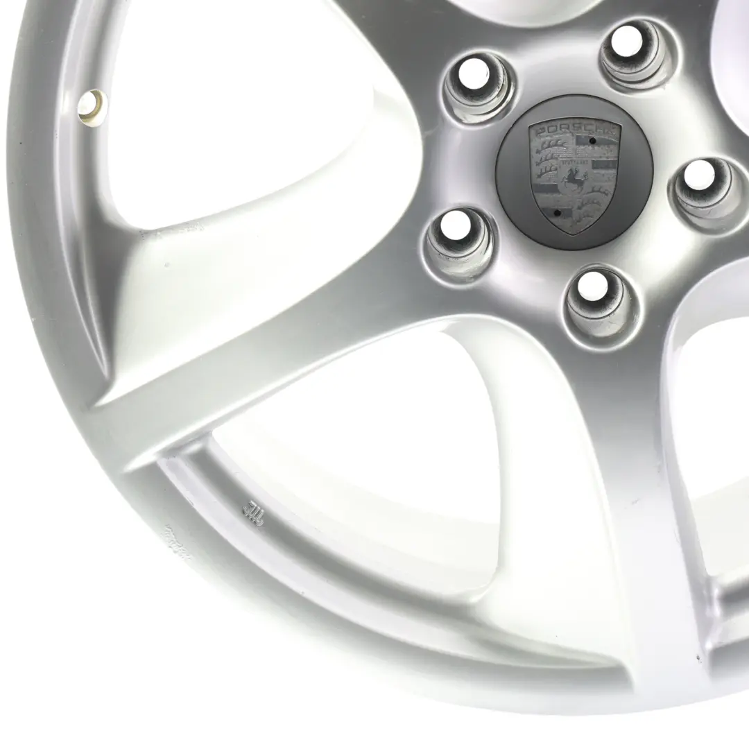 Porsche 911 996 Alloy Wheel Rim Silver 18" 11J ET:63 Hollow Spoke - SKU 99636214251-4 - Part number 99636214251