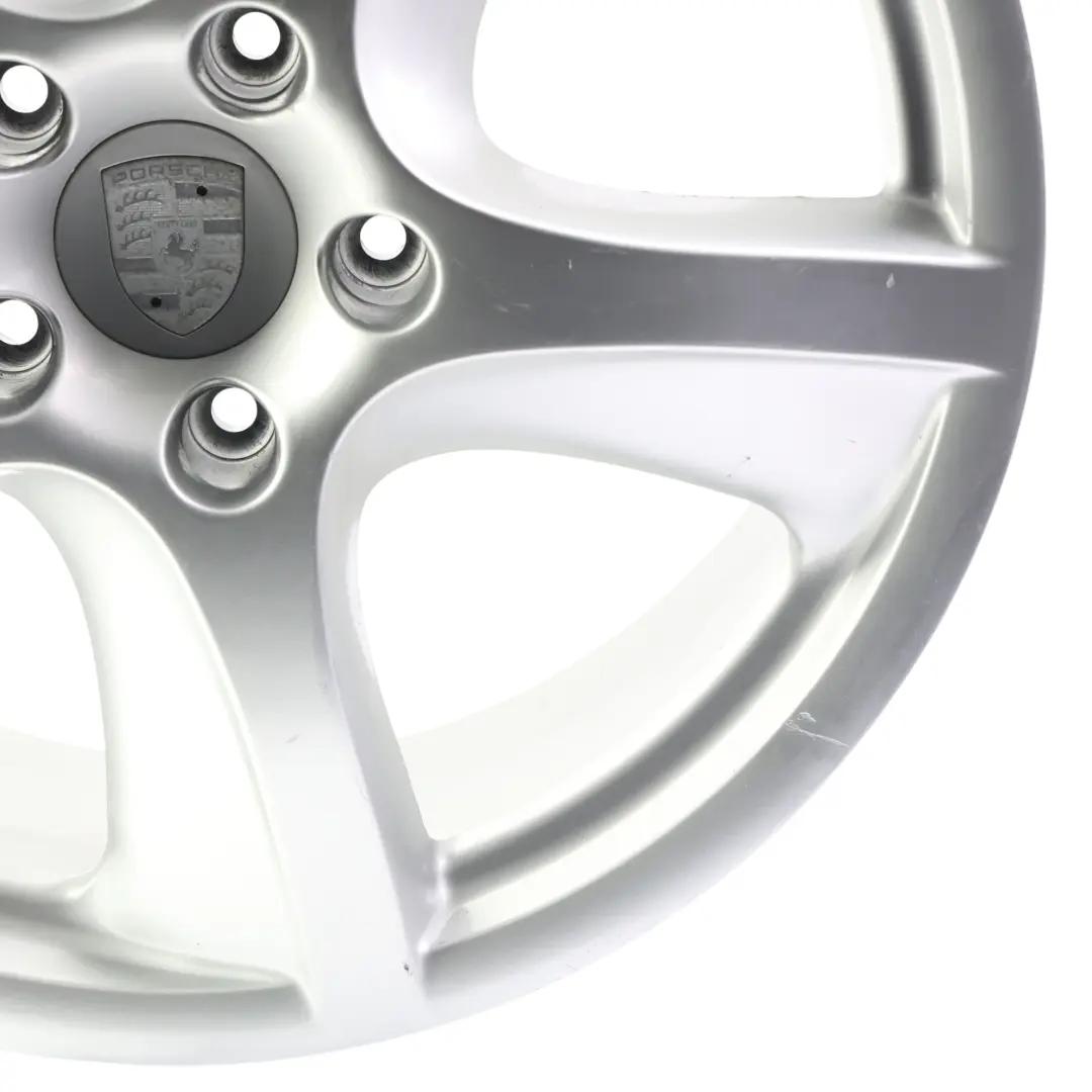 Porsche 911 996 Alloy Wheel Rim Silver 18" 11J ET:63 Hollow Spoke - SKU 99636214251-4 - Part number 99636214251