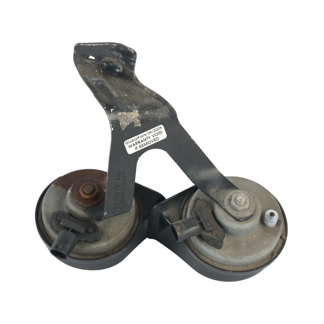 987C Bocina Doble Señal Fanfarria Unidad Alarma para Porsche Cayman con número de pieza 99763520603 Porsche Cayman 987C Bocina Doble Señal Fanfarria Unidad Alarma - SKU 99763520603 - Número de pieza 99763520603