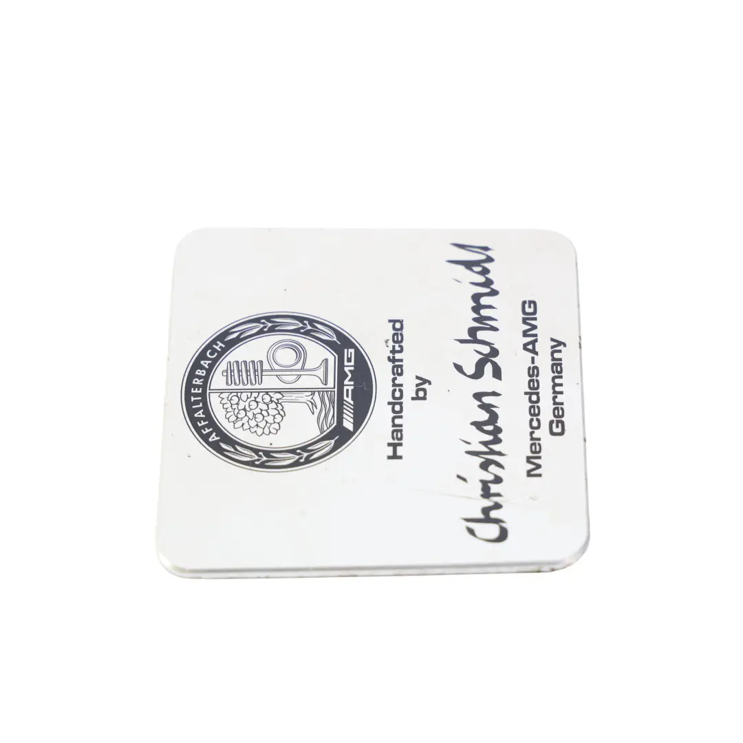 Ansaugkrümmer Typenschild für Mercedes C204 C117 W166 W176 mit Teilenummer A0002212401 Mercedes C204 C117 W166 W176 Ansaugkrümmer Typenschild - SKU A0002212401 - Teilenummer A0002212401
