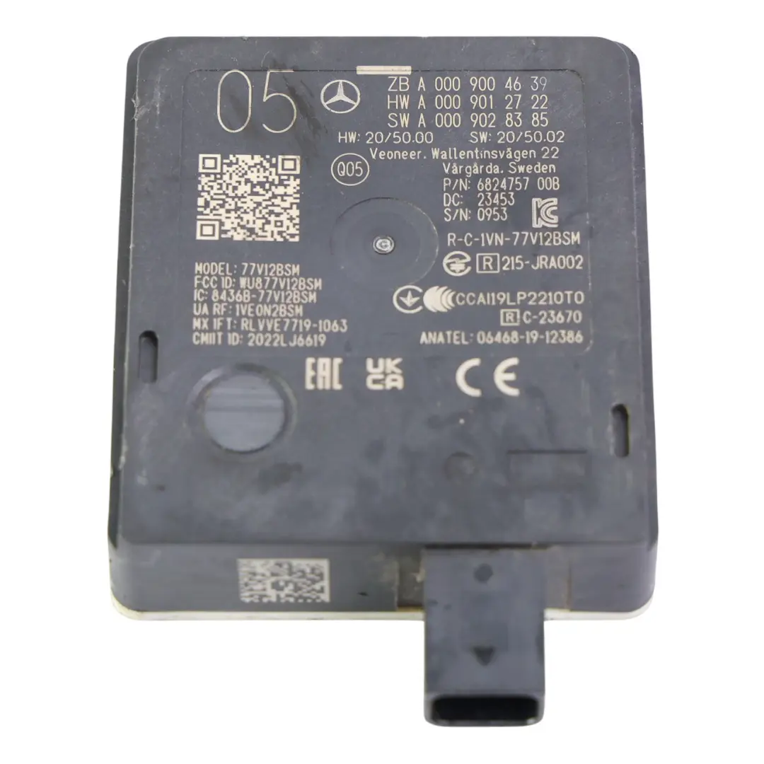 Mercedes W177 Toter-Winkel-Steuergerät Hinten - SKU A0009004639 - Teilenummer A0009004639