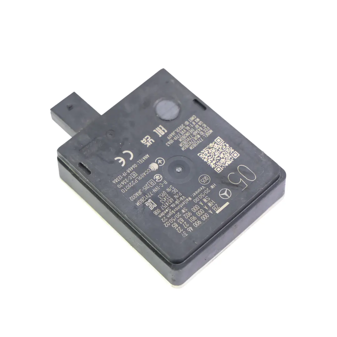Módulo Control Punto Ciego Trasero para Mercedes W177 con número de pieza A0009004639 Mercedes W177 Módulo Control Punto Ciego Trasero - SKU A0009004639 - Número de pieza A0009004639