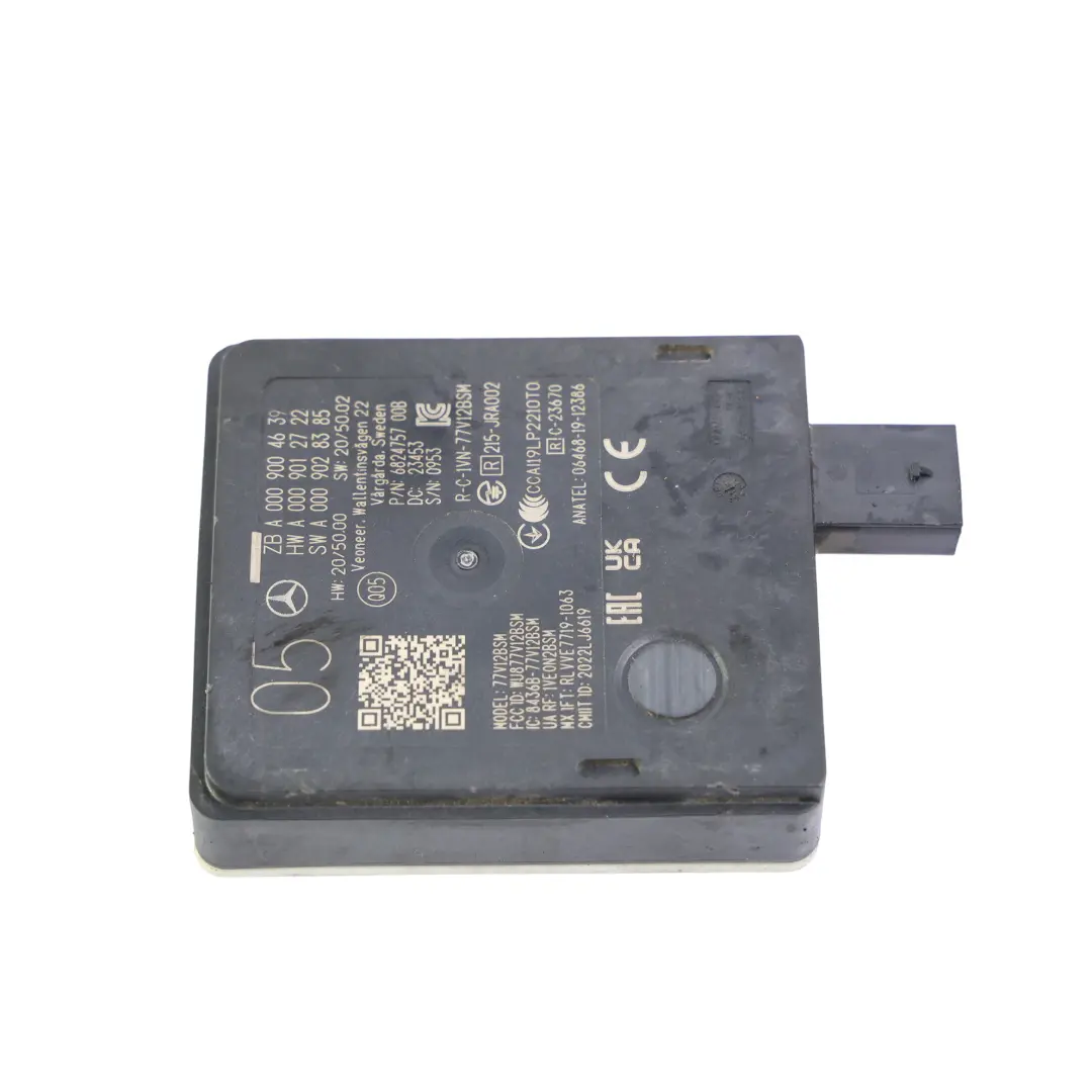 Módulo Control Punto Ciego Trasero para Mercedes W177 con número de pieza A0009004639 Mercedes W177 Módulo Control Punto Ciego Trasero - SKU A0009004639 - Número de pieza A0009004639