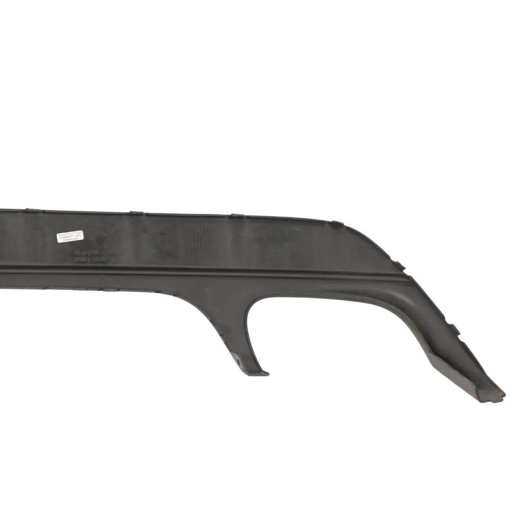 Bumper Diffuser Trim Cover Panel Black to Mercedes CLA C117 X117 Rear with Part number A1178851225 Mercedes CLA C117 X117 Rear Bumper Diffuser Trim Cover Panel Black - SKU A1178851225 - Part number A1178851225
