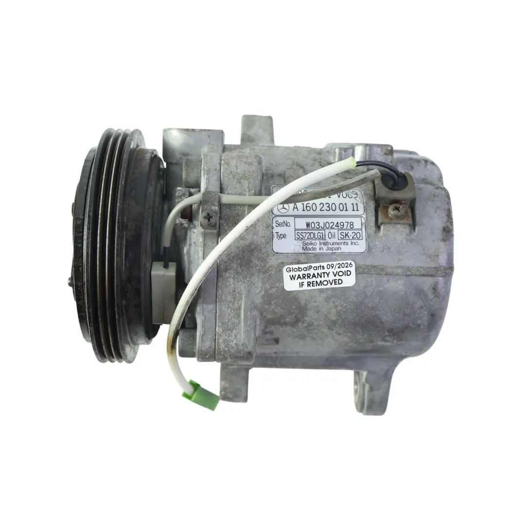 Klimakompressor Pumpe 0.6 0.7 Benzin für Smart Fortwo 450 mit Teilenummer A1602300111 Smart Fortwo 450 Klimakompressor Pumpe 0.6 0.7 Benzin - SKU A1602300111 - Teilenummer A1602300111