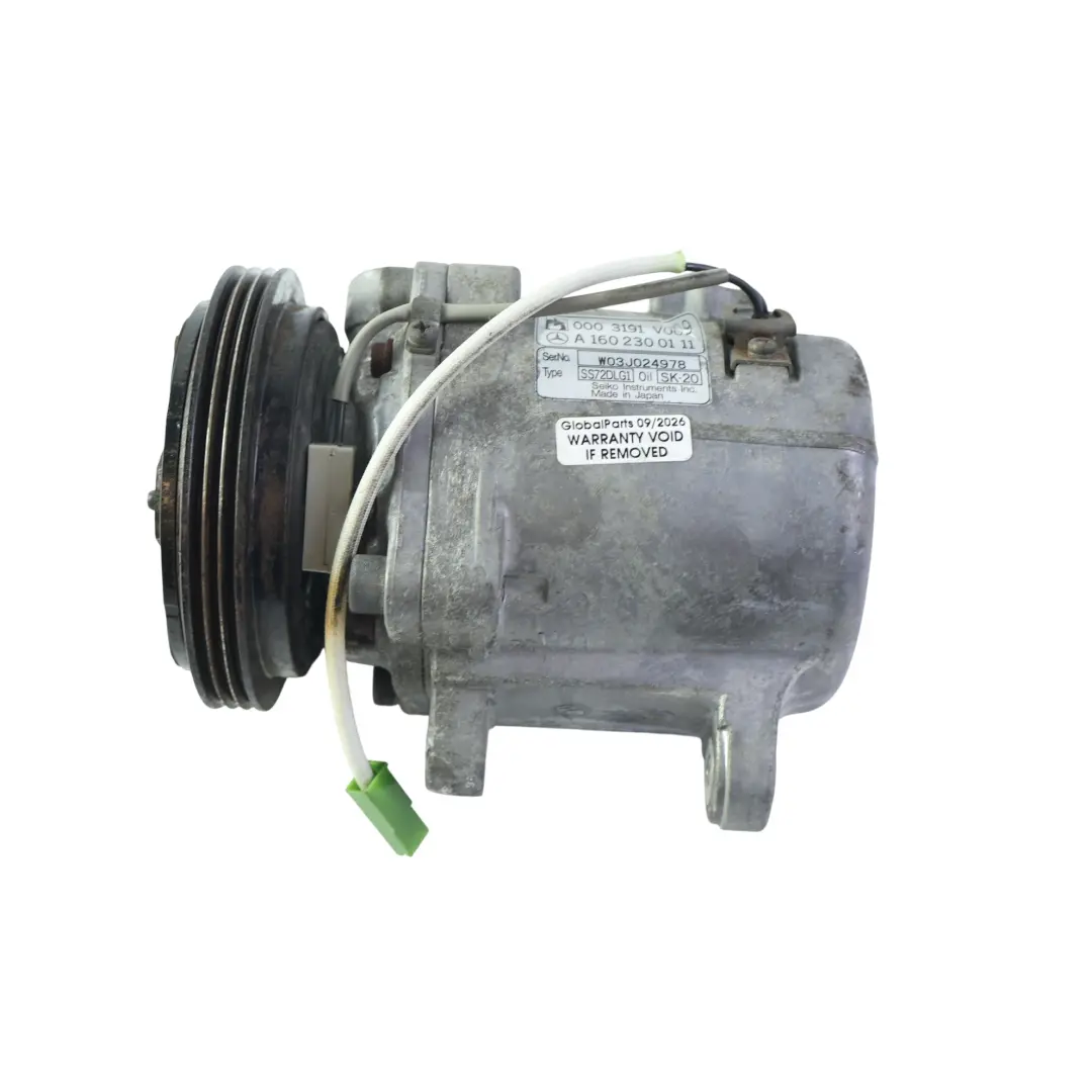 Smart Fortwo 450 Klimakompressor Pumpe 0.6 0.7 Benzin - SKU A1602300111 - Teilenummer A1602300111