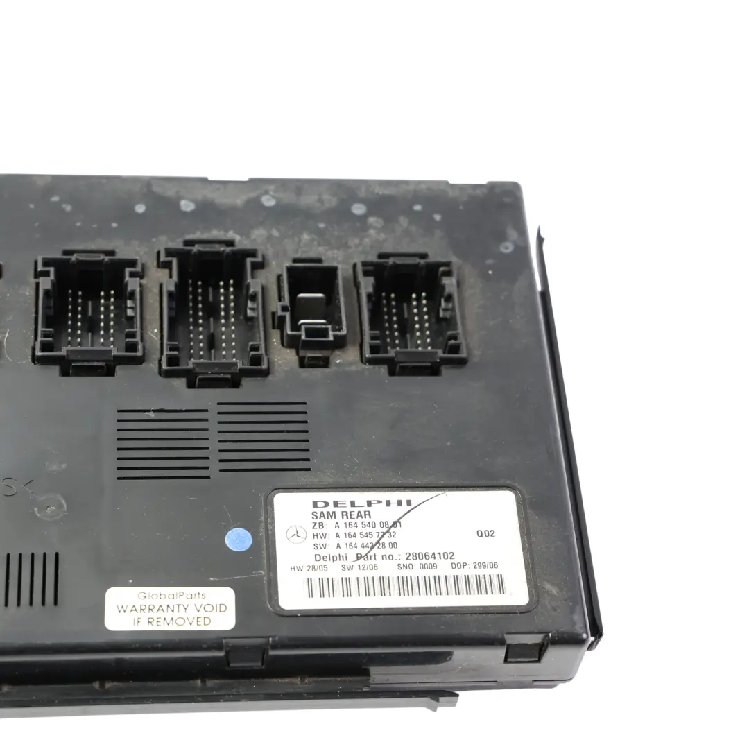 Mercedes X164 SAM Control Unit Signal Actuation Acquisition Module - SKU A1645400801 - Part number A1645400801