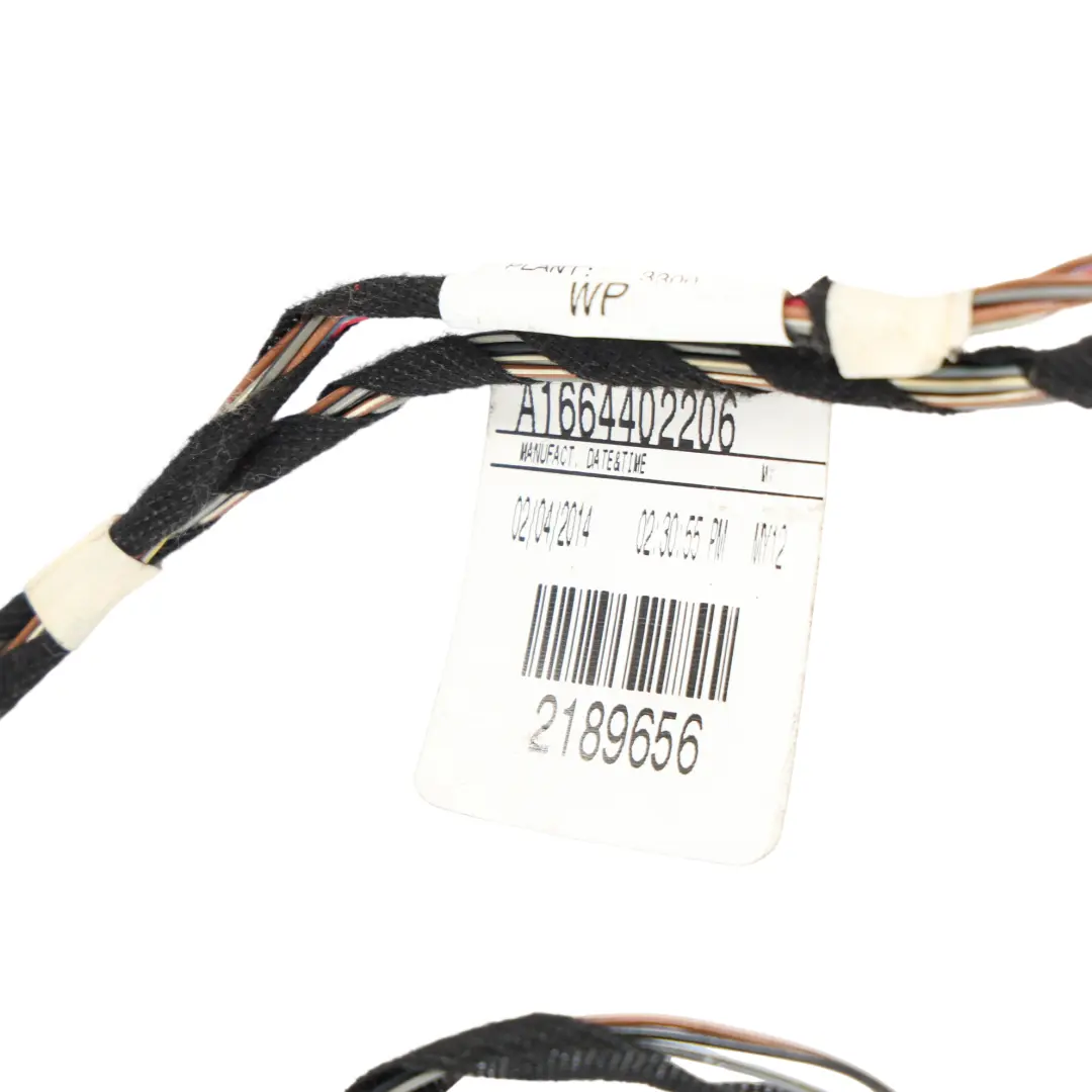 Door Wiring Wire Harness Loom Front Right O/S to Mercedes W166 with Part number A1664402206 Mercedes W166 Door Wiring Wire Harness Loom Front Right O/S - SKU RHD-A1664402206 - Part number A1664402206