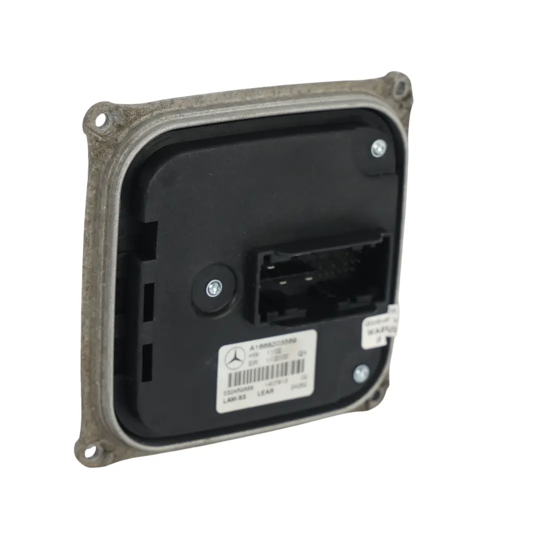 Headlight Headlight Control Module LED Left N/S to Mercedes C117 W176 with Part number A1668203589 Mercedes C117 W176 Headlight Headlight Control Module LED Left N/S - SKU A1668203589 - Part number A1668203589