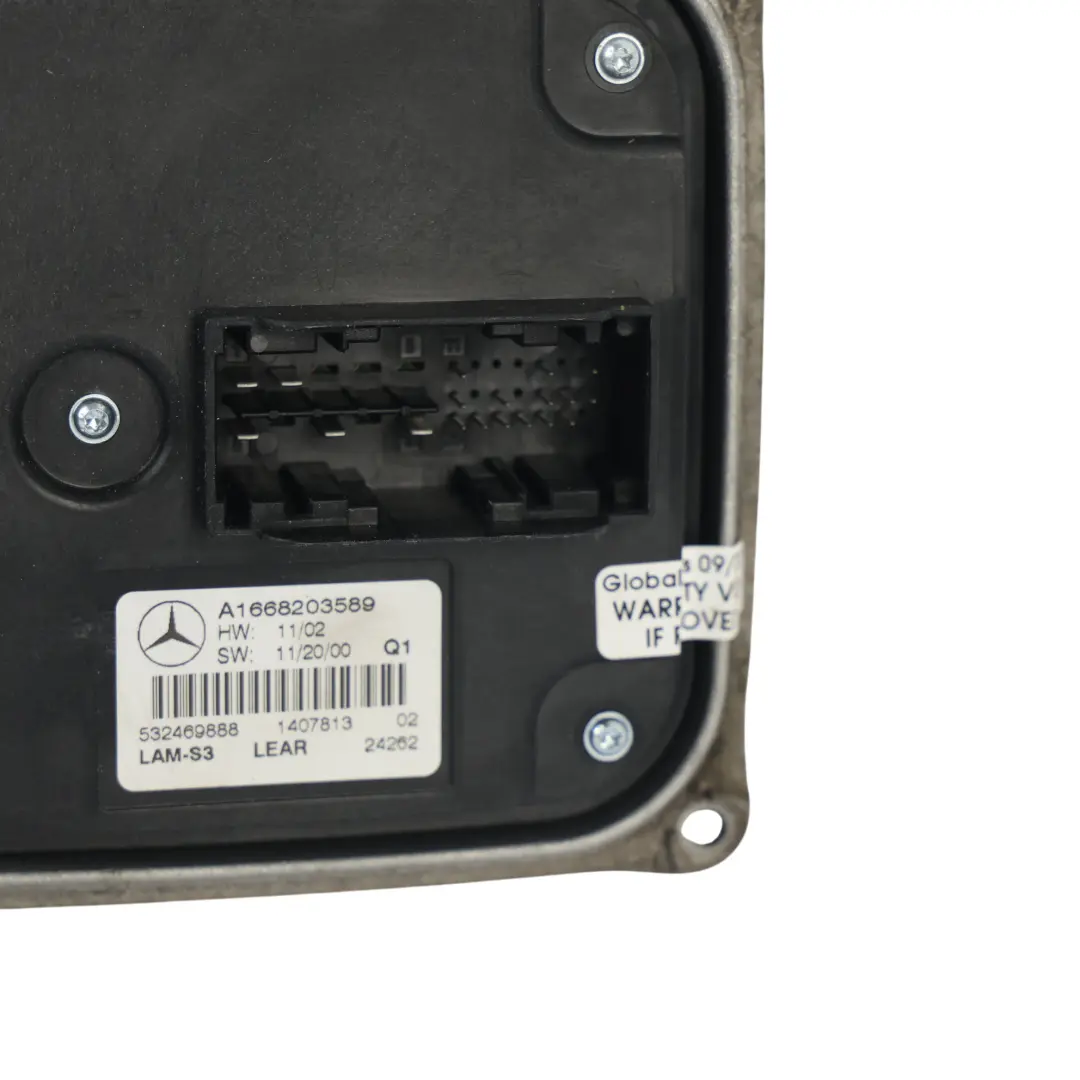 Mercedes C117 W176 Headlight Headlight Control Module LED Left N/S - SKU A1668203589 - Part number A1668203589