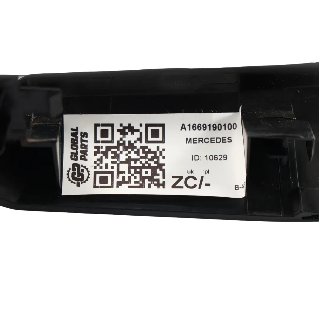 Guide Rail Cover Front Left N/S to Mercedes W166 Seat with Part number A1669190100 Mercedes W166 Seat Guide Rail Cover Front Left N/S - SKU A1669190100 - Part number A1669190100