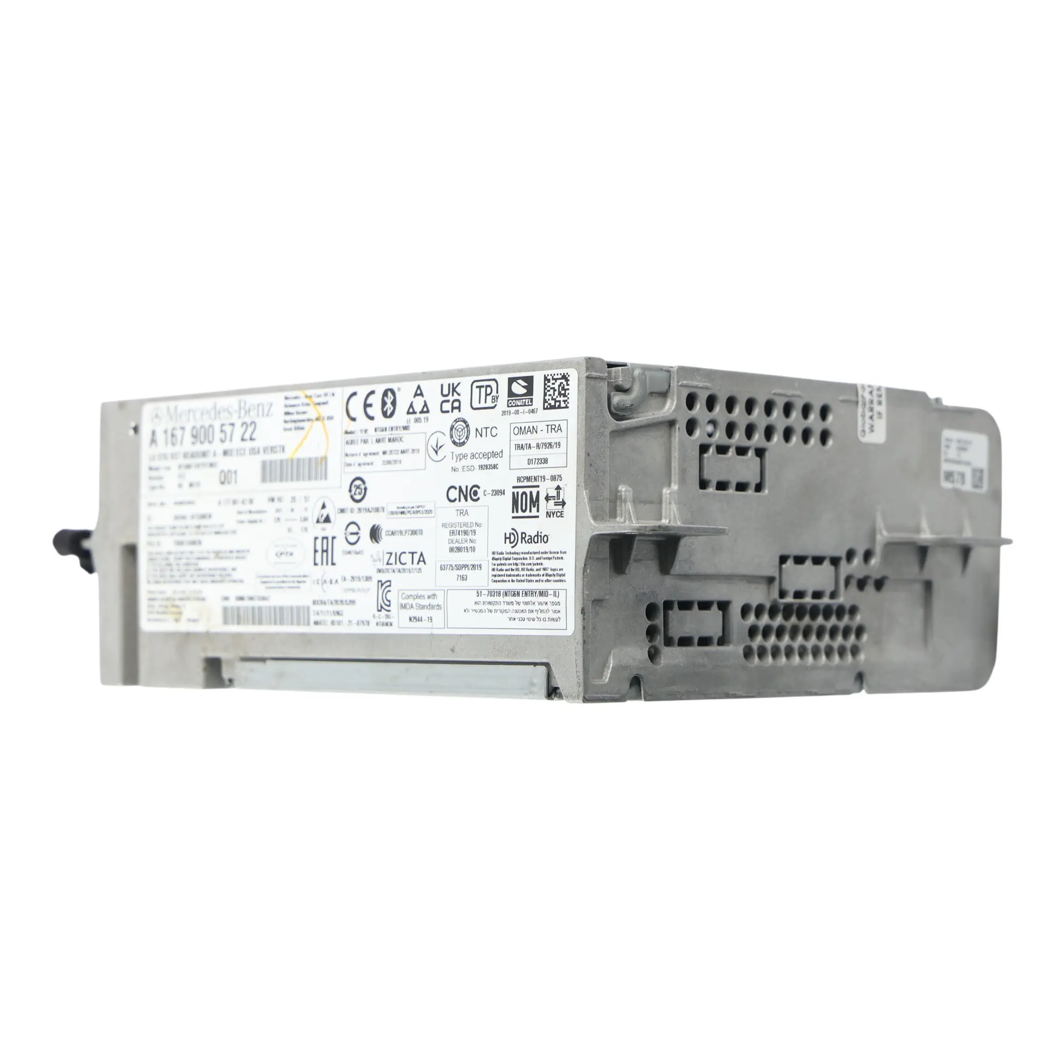 Mercedes W177 Radio Stereo Head Unit Sat A1679005722