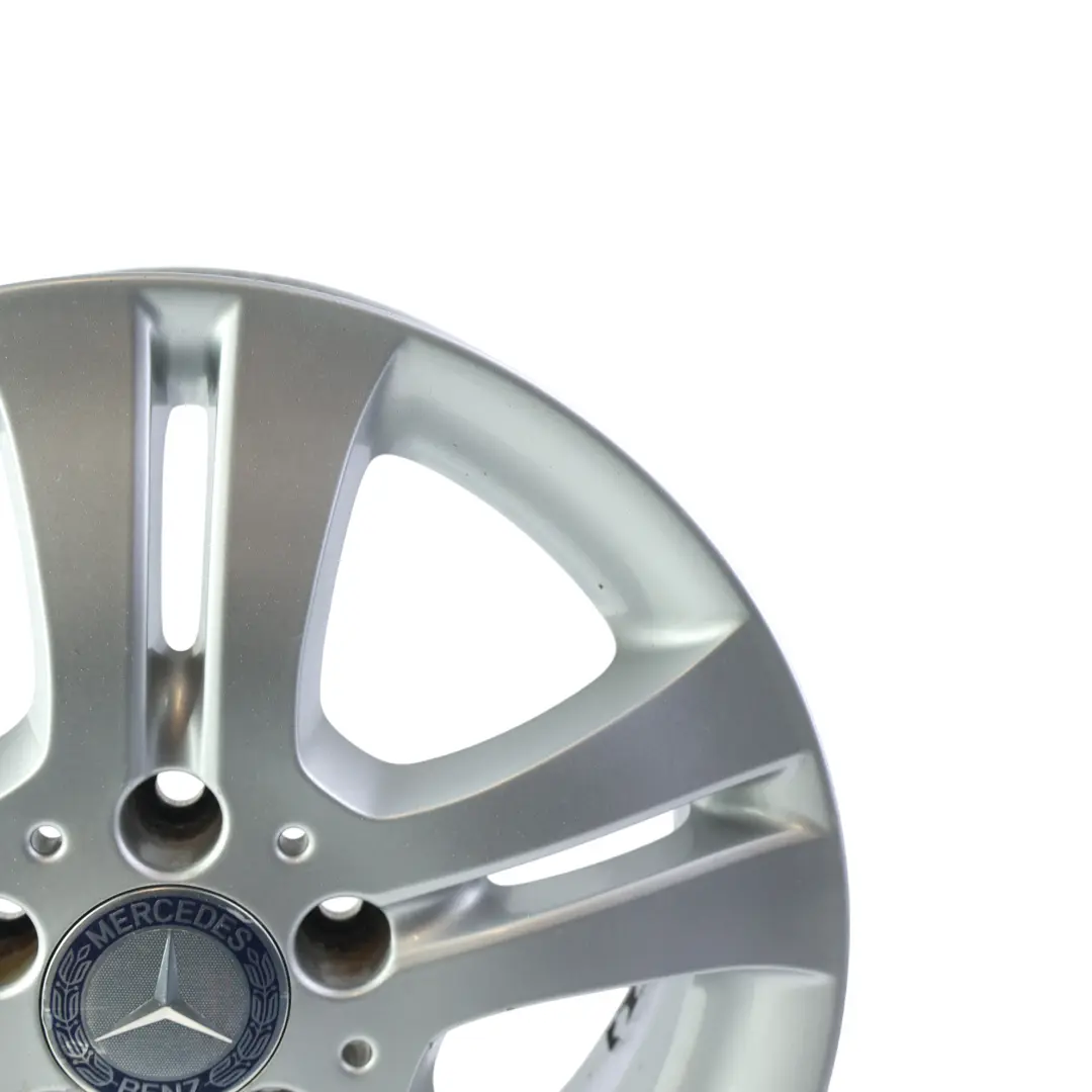 Rim Alloy Silver 16" ET:46 6J to Mercedes W245 Wheel with Part number A1694010202 Mercedes W245 Wheel Rim Alloy Silver 16" ET:46 6J - SKU A1694010202-3 - Part number A1694010202
