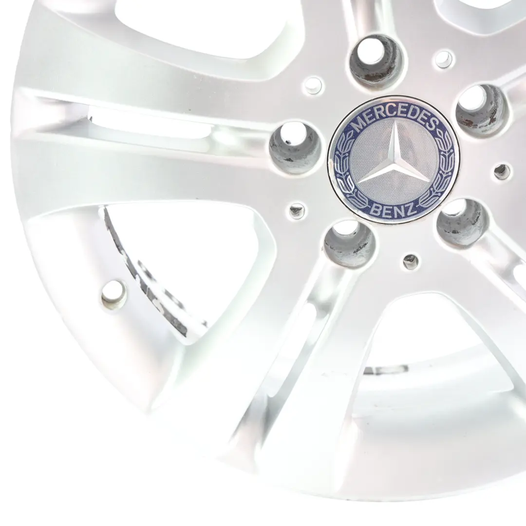 Mercedes W245 Llanta Aleación Plata 16" ET:46 6J - SKU A1694010202-4 - Número de pieza A1694010202