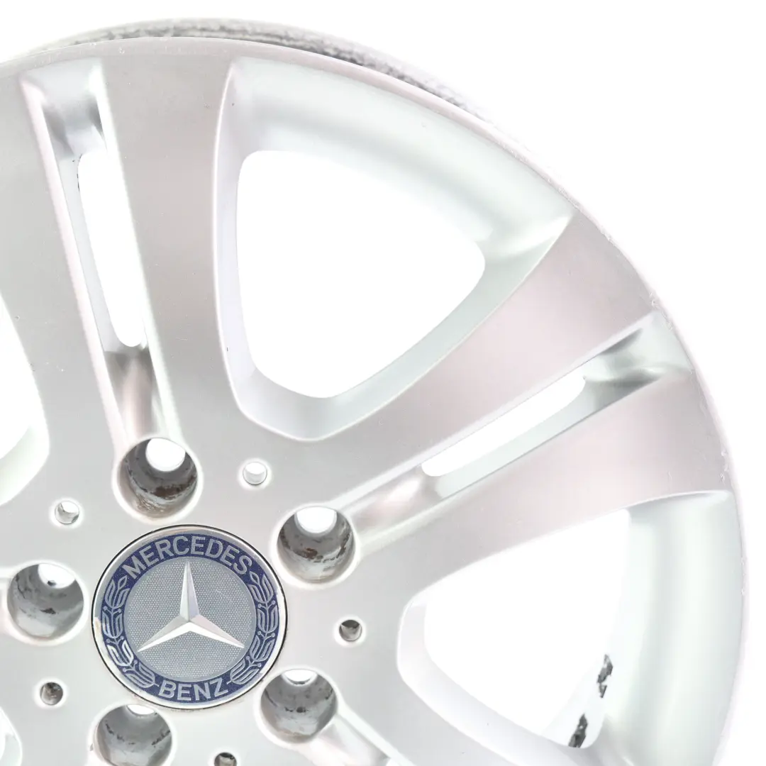 Mercedes W245 Felga Aluminiowa Srebrna 16" ET:46 6J - SKU A1694010202-4 - Numer Części A1694010202