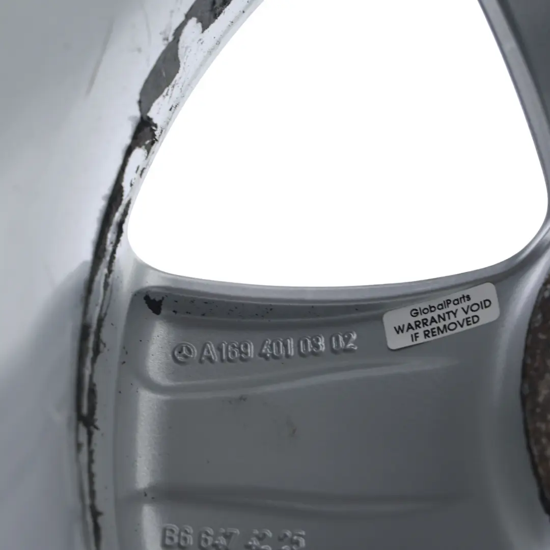 Mercedes-Benz B Class W245 Alloy Wheel Rim 16" ET:46 6J to with Part number A1694010302 Mercedes-Benz B Class W245 Alloy Wheel Rim 16" ET:46 6J - SKU A1694010302-1 - Part number A1694010302