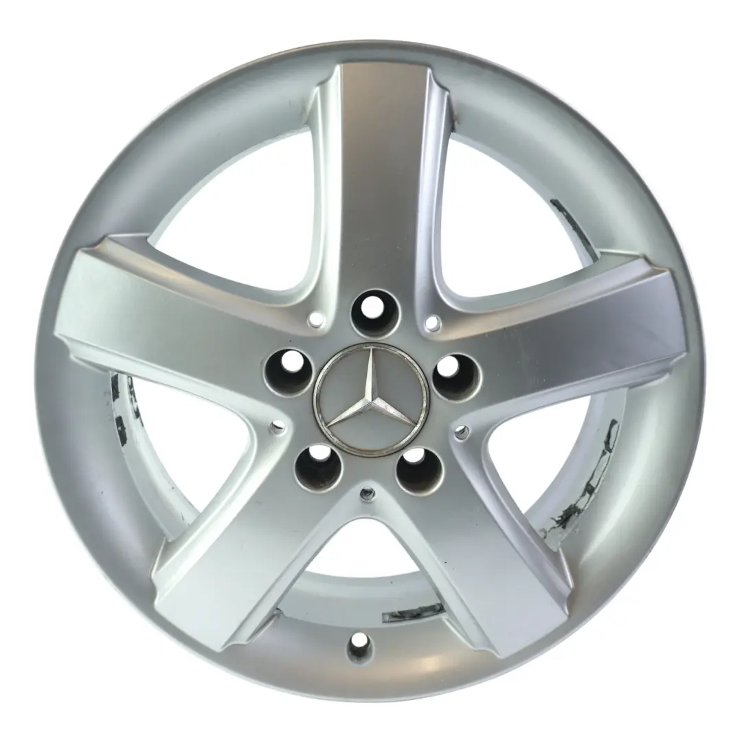 Mercedes W245 Leichtmetallfelge Alufelge 16" 6J ET:46 Sternspeiche - SKU A1694010302-2 - Teilenummer A1694010302