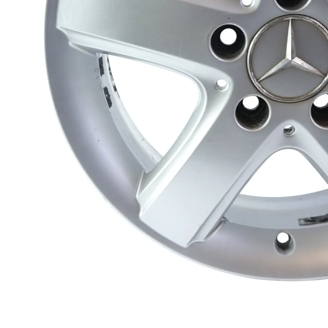 Mercedes W245 Leichtmetallfelge Alufelge 16" 6J ET:46 Sternspeiche - SKU A1694010302-2 - Teilenummer A1694010302