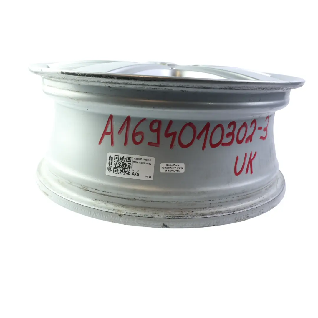Mercedes W169 W245 Alloy Wheel Rim 16" 6J ET:46 - SKU A1694010302-3 - Part number A1694010302