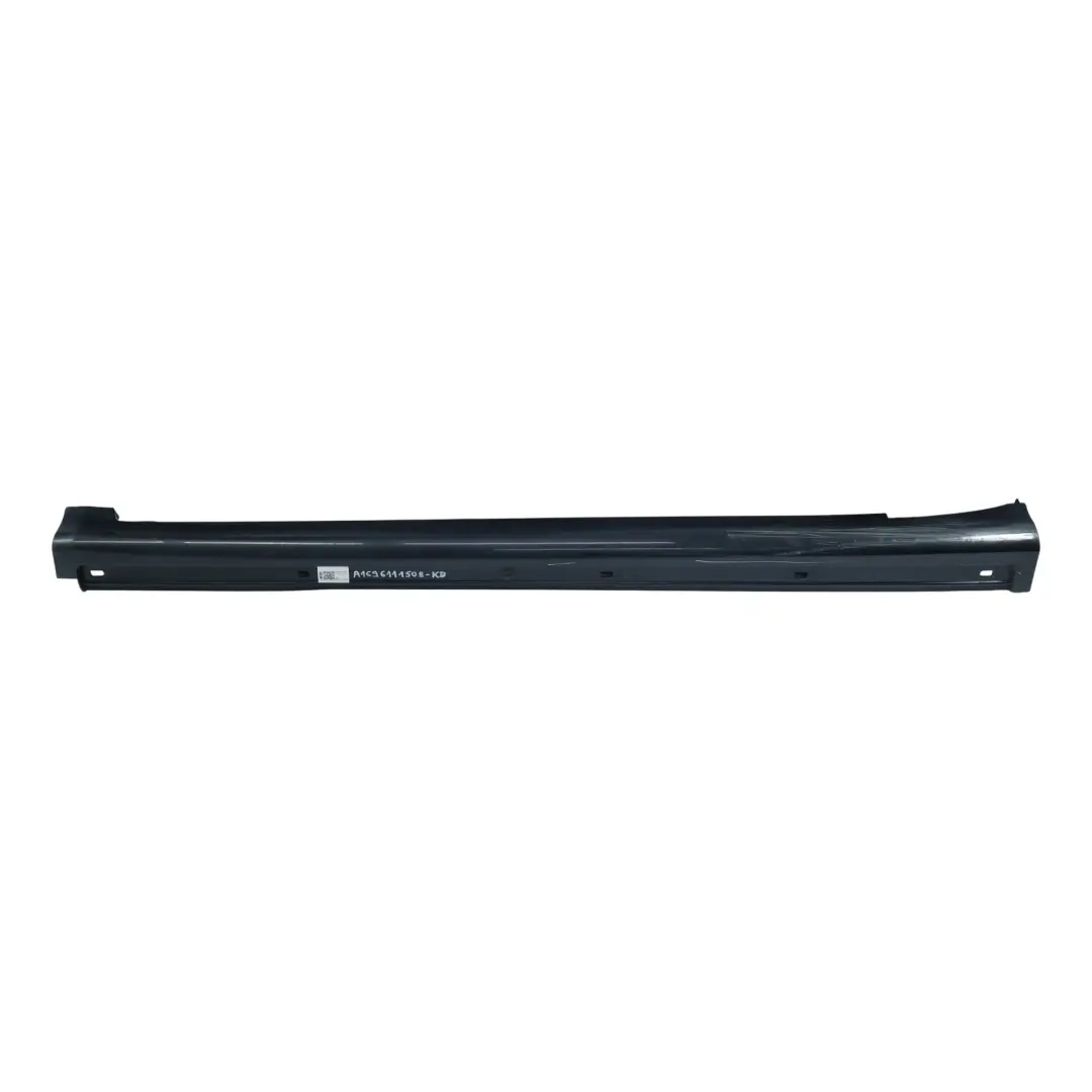 Mercedes W245 Door Sill Side Cover Skirt Left N/S Kosmos Black - 191 - SKU A1696111508-KB - Part number A1696111508