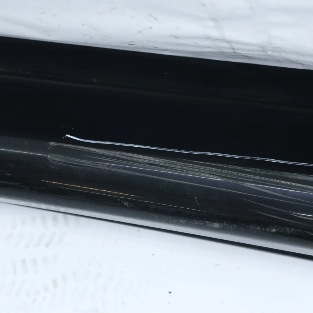 Door Sill Side Cover Skirt Left N/S Kosmos Black - 191 to Mercedes W245 with Part number A1696111508 Mercedes W245 Door Sill Side Cover Skirt Left N/S Kosmos Black - 191 - SKU A1696111508-KB - Part number A1696111508