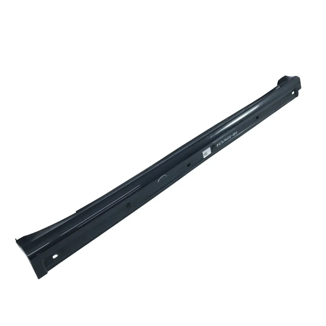 Mercedes W245 Side Skirt Door Sill Cover Right O/S Cosmic Black Metallic - 191 - SKU A1696111608-KB1 - Part number A1696111608